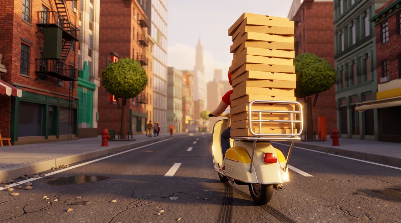 Pizza Delivery Runner!